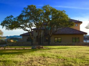 Photo of tree in front of house